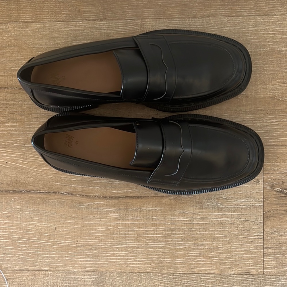 H & M lug sole loafers